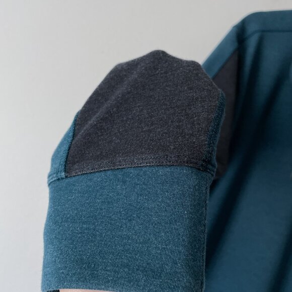 Lululemon Pave Pullover Hoodie Men's Size *XXL? Alberta Lake Teal Black/Gray - Picture 11 of 13